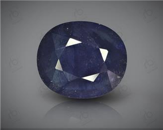 Natural Heated & Treated Blue Sapphire Certified 6.7CTS-17034